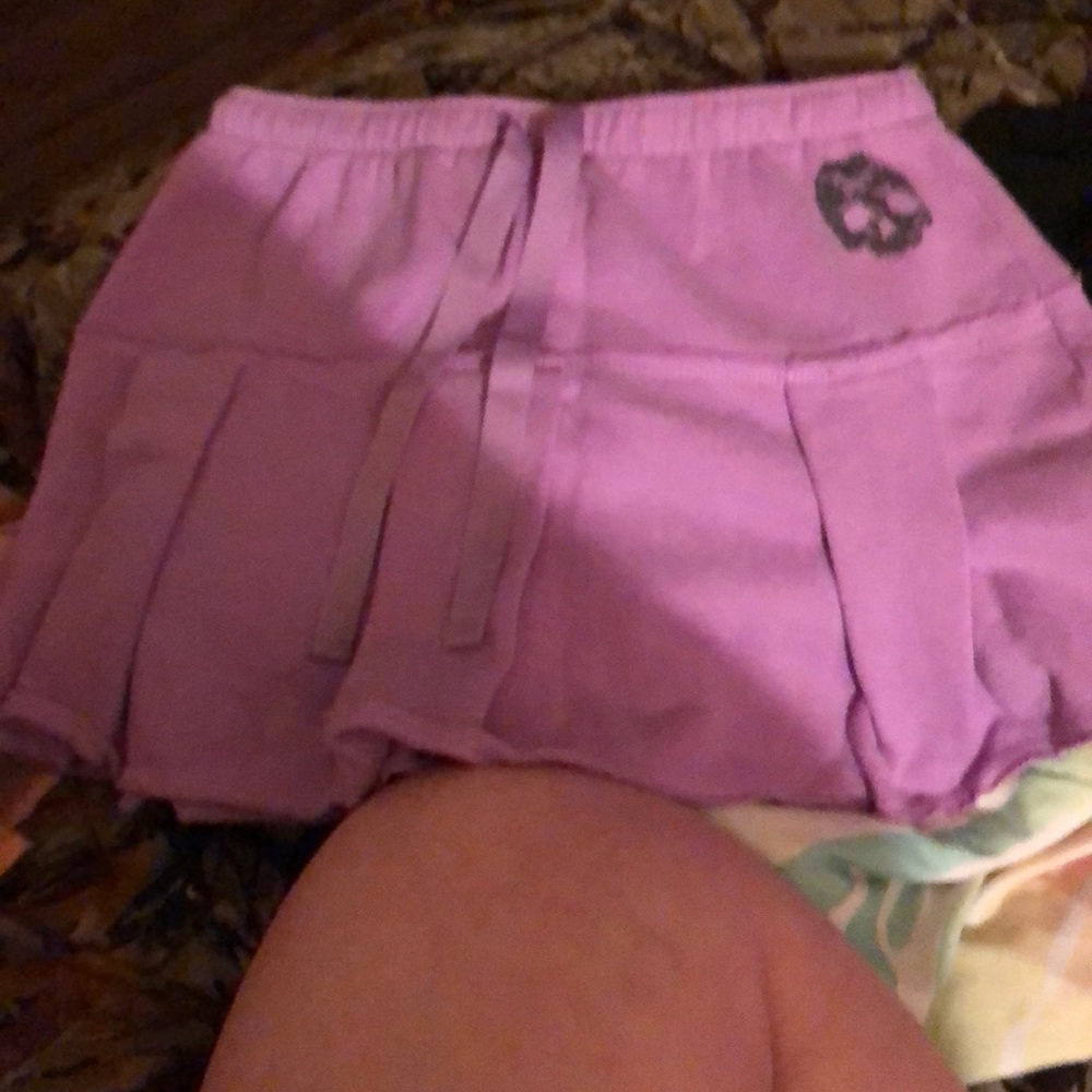 Purple skirt